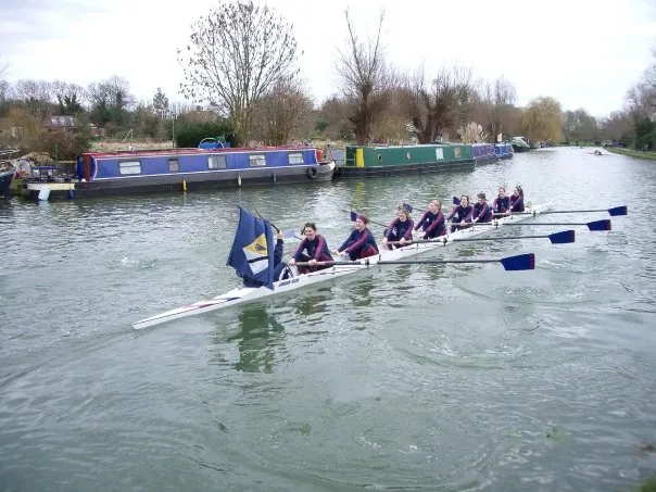 W1 rowing home with blades!