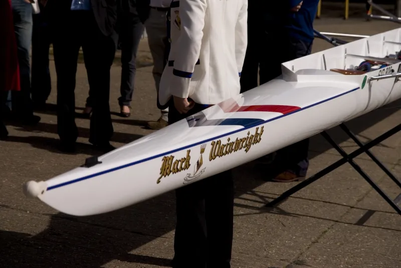 Mark Wainwright Boat-Naming, photo 3