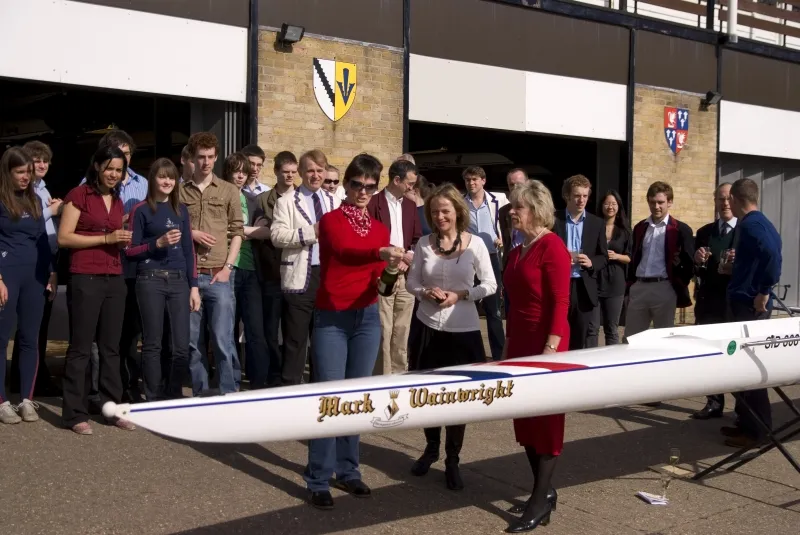 Mark Wainwright Boat-Naming, photo 12